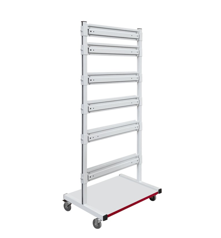 Стойка мобильная для лотков Gresson СМЛ ESD купить в Сыктывкаре Стойка мобильная для лотков Gresson СМЛ ESD купить в Сыктывкаре