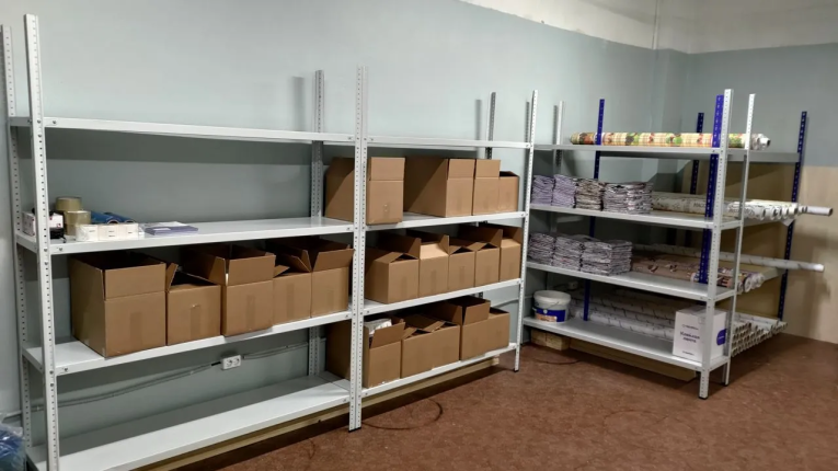 Стеллаж металлический Титан МС-500 2000х1500х400 4 полки купить в Сыктывкаре