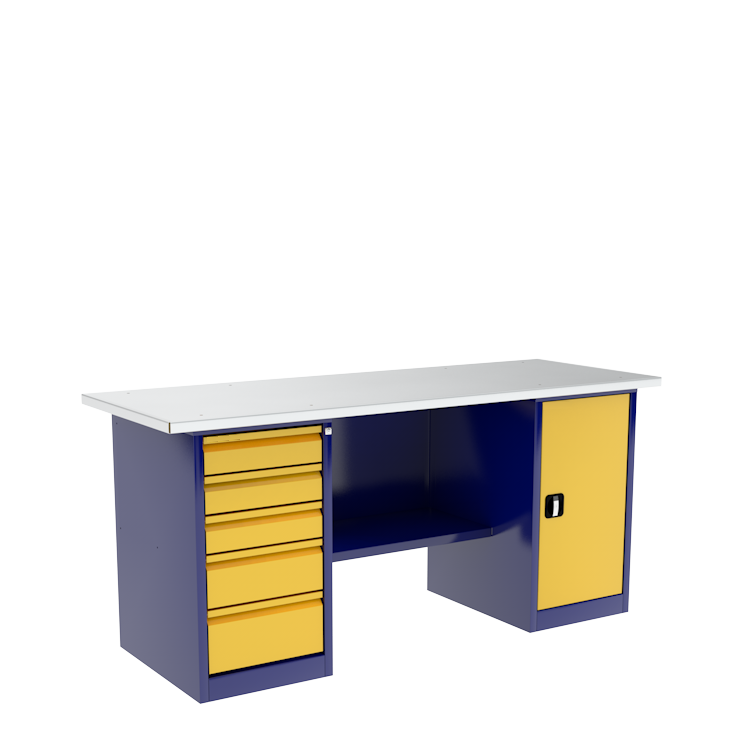 Верстак с тумбой и драйвером ВП-4Т/1,9 купить в Сыктывкаре Верстак с тумбой и драйвером ВП-4Т/1,9 купить в Сыктывкаре