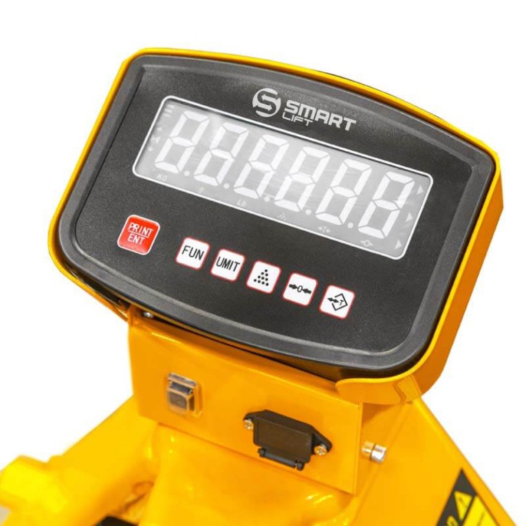 Гидравлическая тележка с весами BFC20 (г/п 2000 кг, вилы 1150x570 мм, RDP) SMARTLIFT (SMART) купить в Сыктывкаре Гидравлическая тележка с весами BFC20 (г/п 2000 кг, вилы 1150x570 мм, RDP) SMARTLIFT (SMART) купить в Сыктывкаре