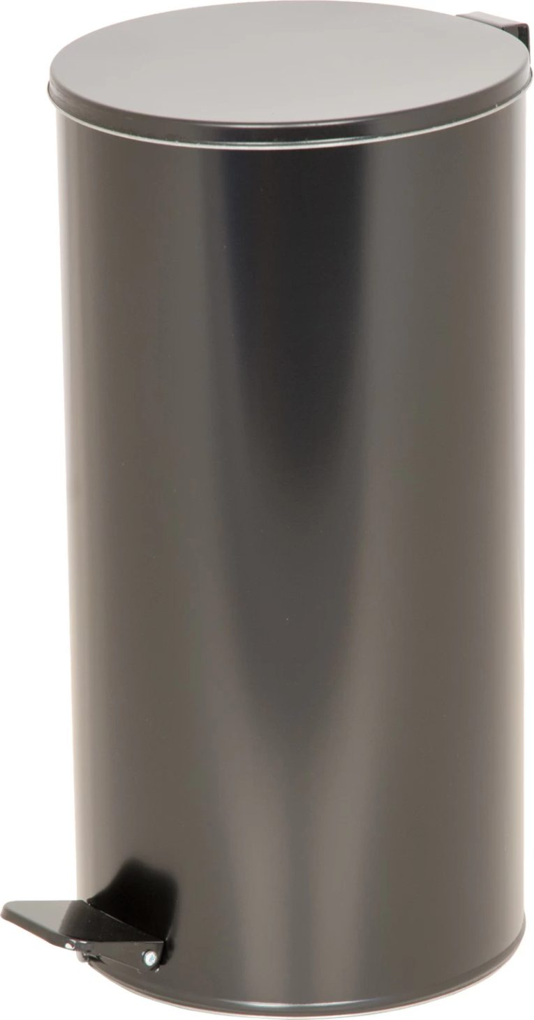 Урна с педалью черный 40 литров купить в Сыктывкаре