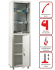 Медицинский шкаф HILFE МД 1 1650/SG купить в Сыктывкаре