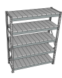 Стеллаж грузовой СГР 3000x1500x600 5 полок (металл) Стеллаж грузовой СГР 3000x1500x600 5 полок (металл)