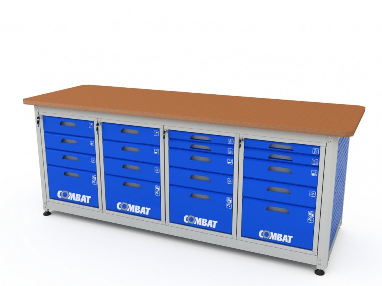 Верстак четырехтумбовый COMBAT 44455.2340 купить в Сыктывкаре Верстак четырехтумбовый COMBAT 44455.2340 купить в Сыктывкаре