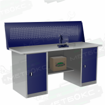 Верстак двухтумбовый ВП-5/1,9 с экраном Верстак двухтумбовый ВП-5/1,9 с экраном