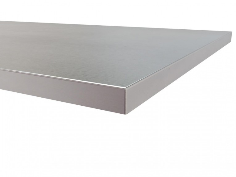 Столешница из фанеры 30 мм + чехол из нержавеющей стали 1 мм (ширина 1500 мм) купить в Сыктывкаре Столешница из фанеры 30 мм + чехол из нержавеющей стали 1 мм (ширина 1500 мм) купить в Сыктывкаре