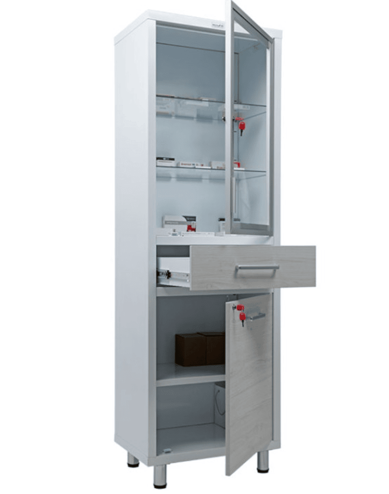 Медицинский шкаф HILFE МД 1 ШМ-SSD купить в Сыктывкаре