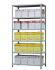 Стеллаж MS Strong 3100х1500х400 6 полок купить в Сыктывкаре