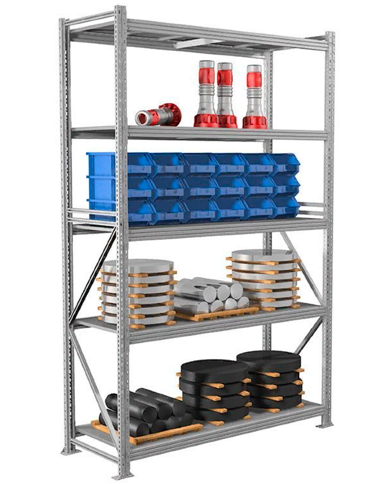 Стеллаж MS Profi 3000х1500х1000 5 полок купить в Сыктывкаре