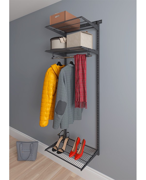 Гардеробная система Практик Home Basic G60 графит купить в Сыктывкаре