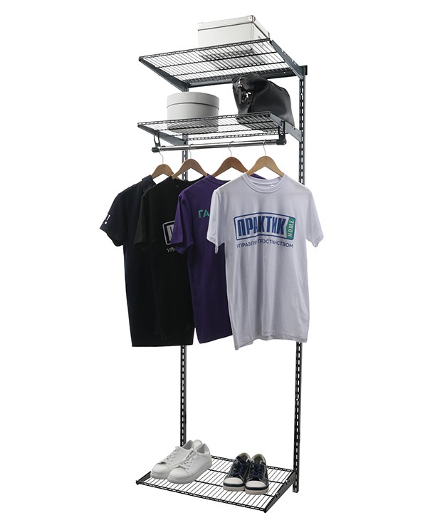 Гардеробная система Практик Home Basic G60 графит купить в Сыктывкаре