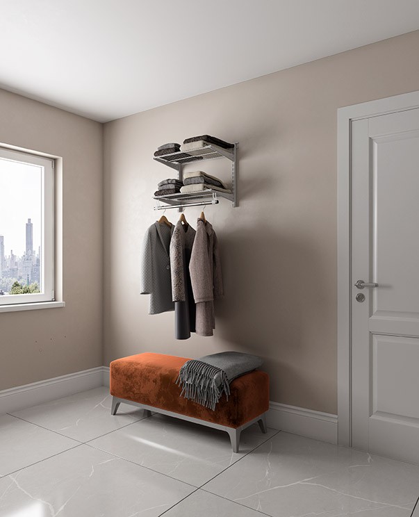 Гардеробная система Практик Home Basic G60S графит купить в Сыктывкаре