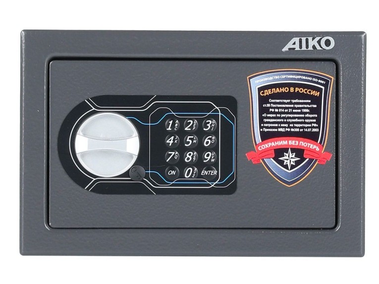 Пистолетный сейф с кодовым замком Aiko TT-170 EL купить в Сыктывкаре