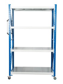 Стеллаж мобильный БиКом СТ-4 250x90x60 4 полки