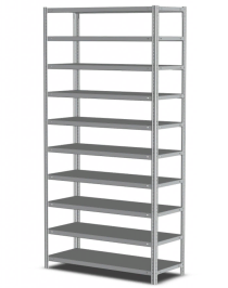 Стеллаж MS Strong 1850х700х800 10 полок Стеллаж MS Strong 1850х700х800 10 полок