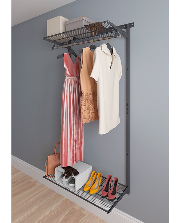 Гардеробная система Практик Home Basic G90 графит купить в Сыктывкаре