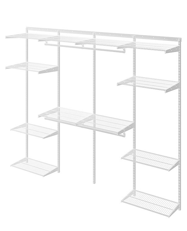 Гардеробная система Практик Home Max G240 белая купить в Сыктывкаре Гардеробная система Практик Home Max G240 белая купить в Сыктывкаре