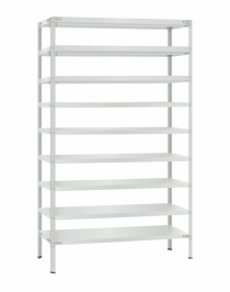 Стеллаж металлический Титан МС-500 3000х1200х600 9 полок Стеллаж металлический Титан МС-500 3000х1200х600 9 полок