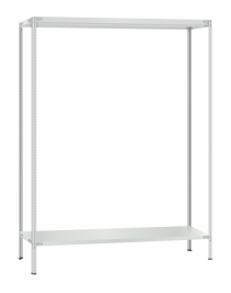 Стеллаж металлический Титан МС-500 3000х1500х300 2 полки Стеллаж металлический Титан МС-500 3000х1500х300 2 полки