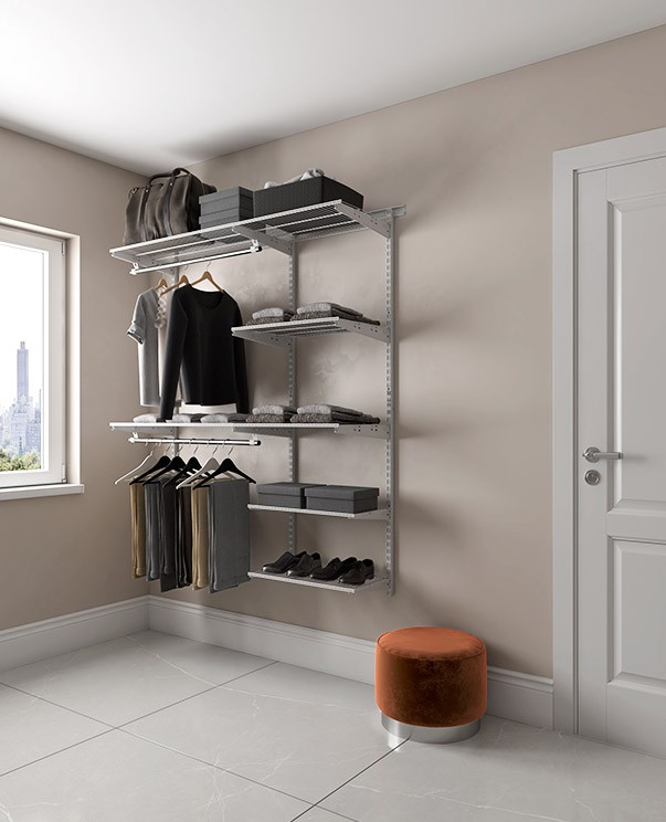 Гардеробная система Практик Home Optima G150 графит купить в Сыктывкаре Гардеробная система Практик Home Optima G150 графит купить в Сыктывкаре