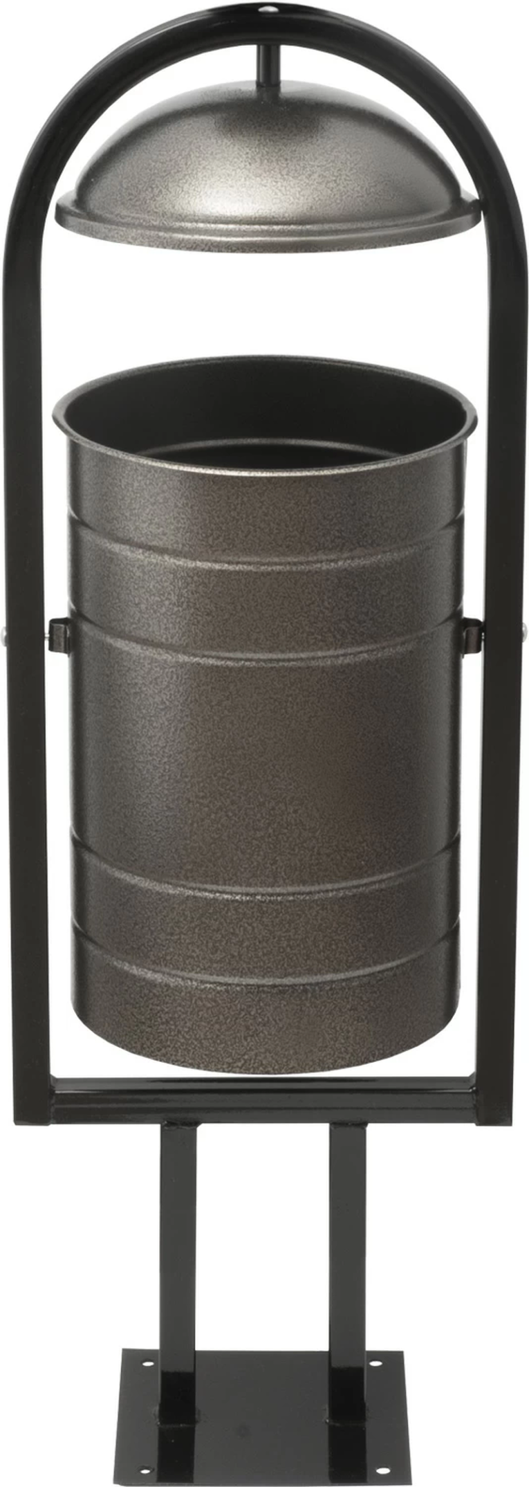 Урна уличная 330х280х980 серебряная купить в Сыктывкаре