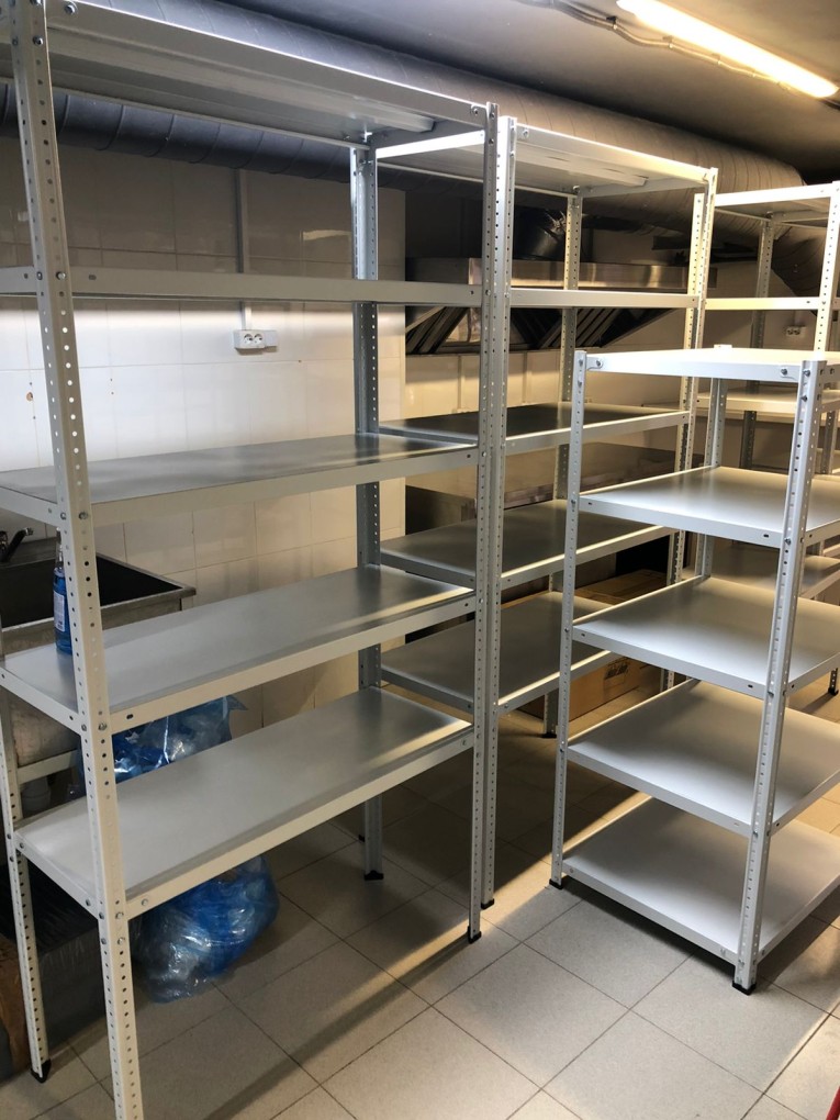 Стеллаж металлический Титан МС-500 1800х1000х300 5 полок купить в Сыктывкаре