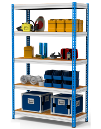 Стеллаж металлический МКФ 3000х1510х760 5 полок