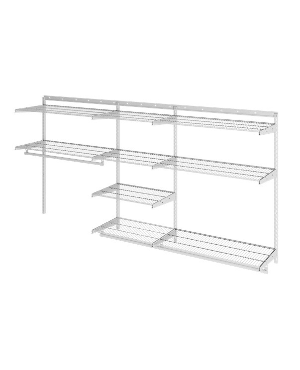 Гардеробная система Практик Home Optima G240 белая купить в Сыктывкаре Гардеробная система Практик Home Optima G240 белая купить в Сыктывкаре