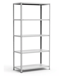 Стеллаж металлический Титан МС-500 2000х1500х600 5 полок Стеллаж металлический Титан МС-500 2000х1500х600 5 полок