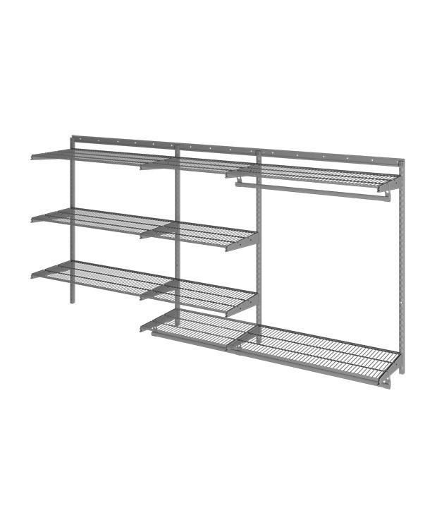 Гардеробная система Практик Home Optima G240 графит купить в Сыктывкаре