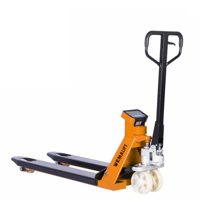 Гидравлическая рохля с весами BFC (2000 кг; 1150х570 мм; PDP) WEMALIFT купить в Сыктывкаре