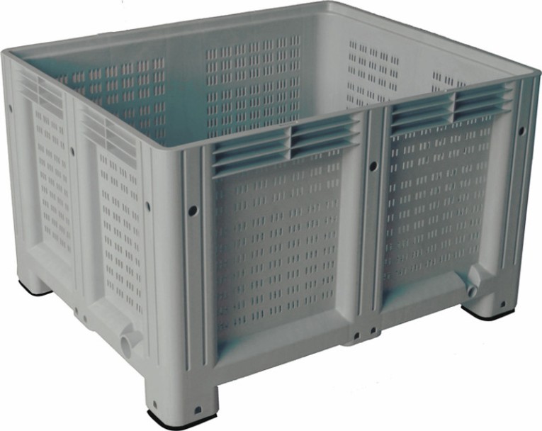 Big Box 1200x1000x580 мм перфорированный на ножках серый купить в Сыктывкаре