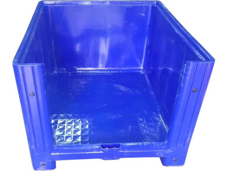 Big Box 1200х1000х760 сплошной, на ножках, с полубоковиной синий купить в Сыктывкаре