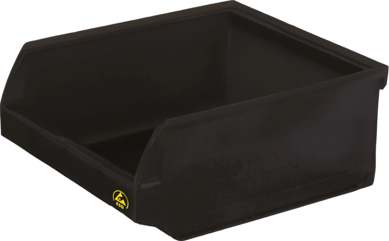 Ящик Ancona 107х98х47 PP, черный антистатичный купить в Сыктывкаре