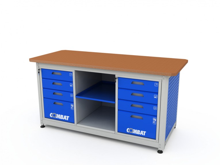 Верстак двухтумбовый COMBAT 2404.1830 купить в Сыктывкаре Верстак двухтумбовый COMBAT 2404.1830 купить в Сыктывкаре