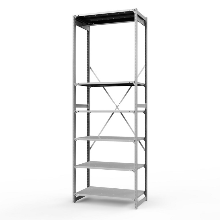 Стеллаж металлический ТСУ Универсал, 3000х1060х500 мм.Штанги: 1шт. Полки: металл перф. 6 шт. купить в Сыктывкаре