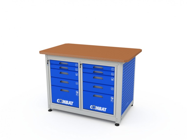 Верстак двухтумбовый COMBAT 2505.1310 купить в Сыктывкаре Верстак двухтумбовый COMBAT 2505.1310 купить в Сыктывкаре