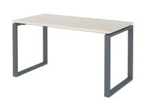 Стол NTO 140x70 белое дерево/антрацит Стол NTO 140x70 белое дерево/антрацит
