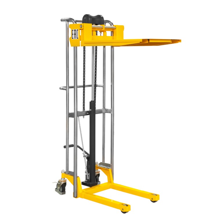 Ручной гидравлический штабелер PJ4150 (400 кг; 1,5 м; с вилами и площадкой) SMARTLIFT (SMART) купить в Сыктывкаре Ручной гидравлический штабелер PJ4150 (400 кг; 1,5 м; с вилами и площадкой) SMARTLIFT (SMART) купить в Сыктывкаре
