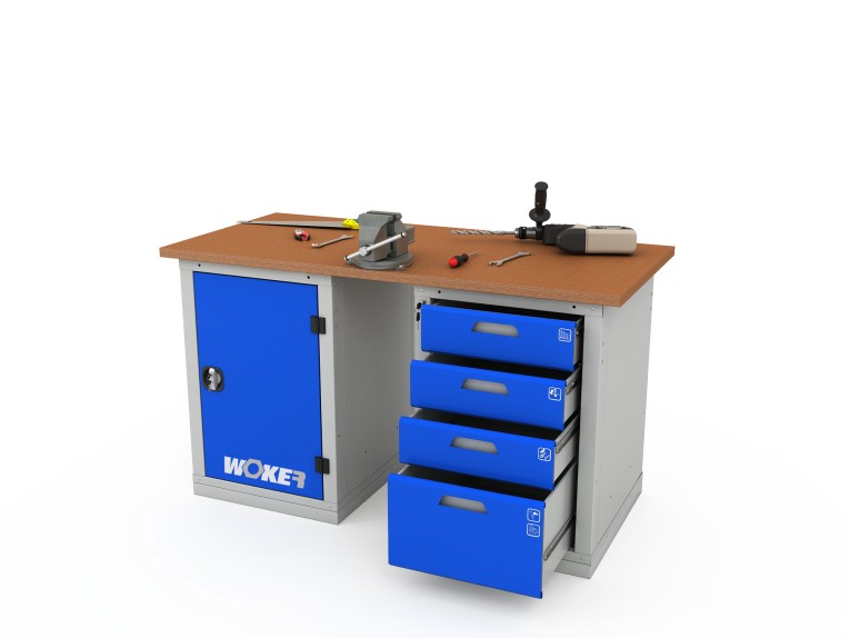 Верстак двухтумбовый WOKER PRO 2104.1200 купить в Сыктывкаре