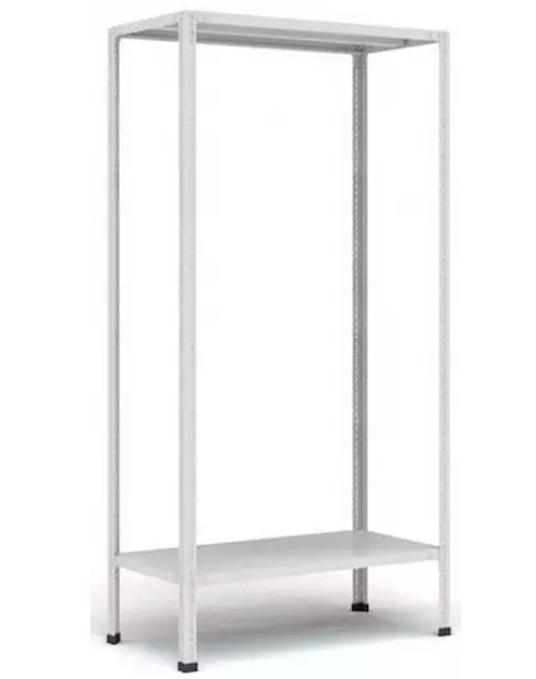 Стеллаж металлический Титан МС-500 1000х700х300 2 полки купить в Сыктывкаре Стеллаж металлический Титан МС-500 1000х700х300 2 полки купить в Сыктывкаре