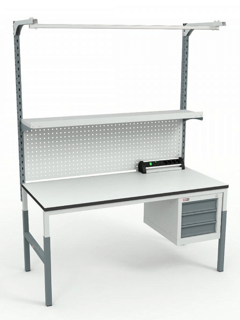 Стол монтажный ДиКом СР-М-150-03 ESD Пластик купить в Сыктывкаре Стол монтажный ДиКом СР-М-150-03 ESD Пластик купить в Сыктывкаре