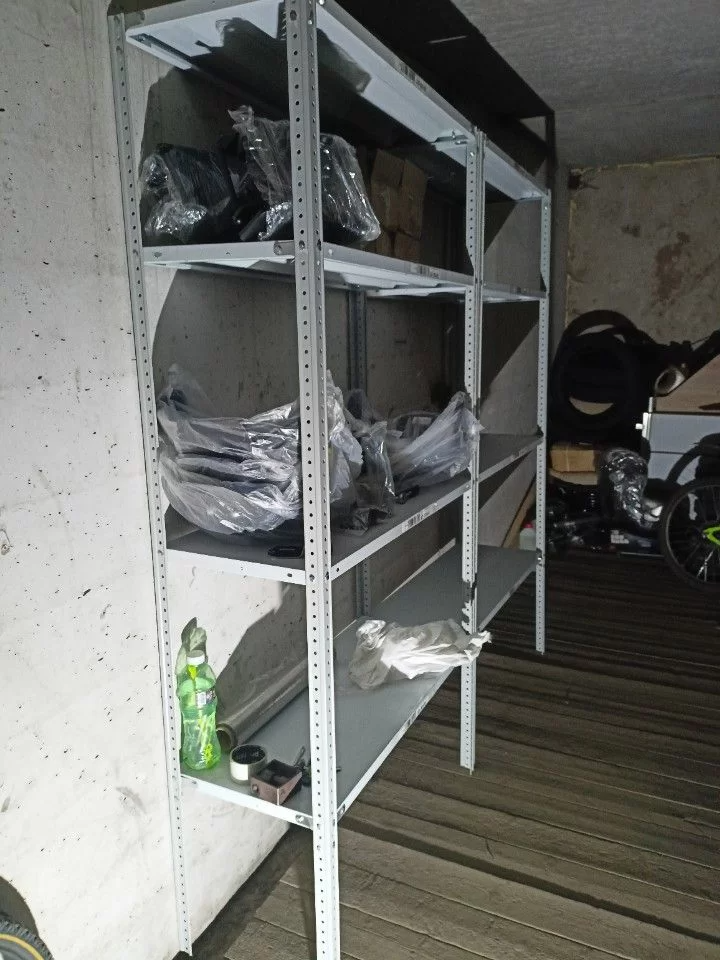 Стеллаж металлический Титан МС-500 2000х1200х400 4 полки купить в Сыктывкаре Стеллаж металлический Титан МС-500 2000х1200х400 4 полки купить в Сыктывкаре