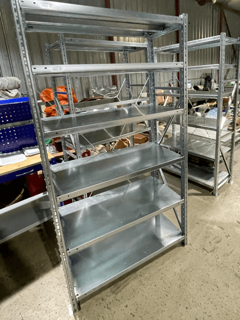 Стеллаж MS U 3000x1000x300 9 полок (300 кг, перф) купить в Сыктывкаре