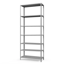 Стеллаж ТС Лайт с перф. полками 1000х1000х300 7 полок Стеллаж ТС Лайт с перф. полками 1000х1000х300 7 полок