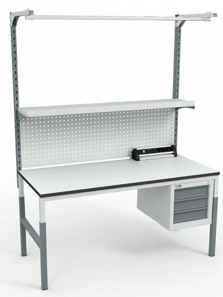 Стол монтажный ДиКом СР-М-150/90-04 ESD Пластик купить в Сыктывкаре