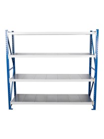 Стеллаж стационарный БиКом СТ-4 250x180x80 4 полки Стеллаж стационарный БиКом СТ-4 250x180x80 4 полки