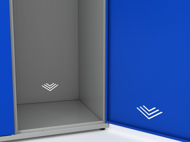 Шкаф гардеробный металлический COMFORT 1700/22 (600) купить в Сыктывкаре