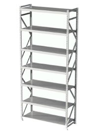 Стеллаж MS Profi 2000х1800х500 7 полок Стеллаж MS Profi 2000х1800х500 7 полок