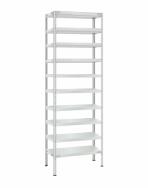 Стеллаж металлический Титан МС-500 2300х700х500 10 полок